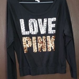 Long sleeve Pink tee